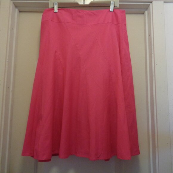 HOT BARBIECORE GIRL In A Retro BIAS SKIRT By Liz Claiborne 14 - Picture 2 of 5